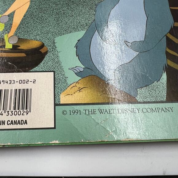 The Walt Disney Treasure Chest 1991 2 Oversized Books Jungle Book Bambi - Picture 6 of 14